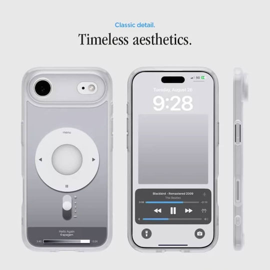 Spigen Ultra Hybrid Back Cover Σιλικόνης Διάφανο (iPhone Air)