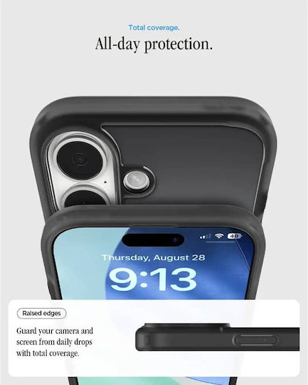 Spigen Ultra Hybrid Magfit Classic Back Cover Σιλικόνης Μαύρο (iPhone 17)