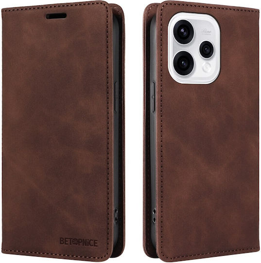 Betopnice 003 Book Καφέ (Oppo Reno15 5G)