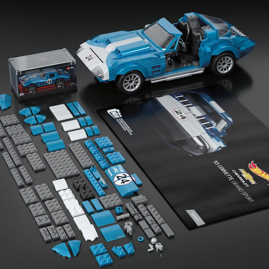 Mattel Hot Wheels Chevrolet 63 Corvette Grand Sport Bauklötze