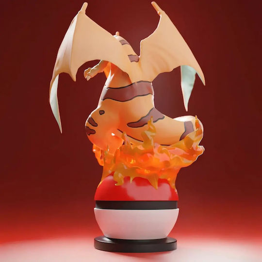 Φιγούρα Basic Pokemon Collection Charizard Clone 3d Εκτυπωμένη-15 2 Cm 1:12