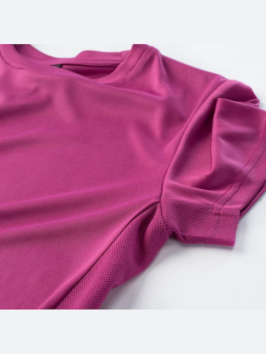 Γυναικείο T-shirt Fast Drying με Διαφάνεια Pink