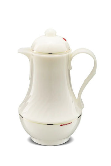 Rotpunkt Jug Thermos Stainless Steel BPA Free 1lt White