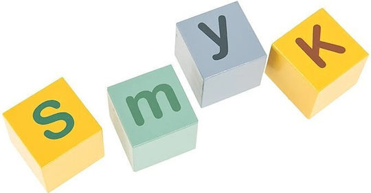 Smyk Cuburi με Γράμματα pentru 1+ ani 30buc