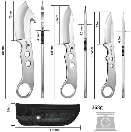 Remington Sportsman Комплект От 3 Ножа За Обезкостяване С Калъф Комплект 3 Бройки