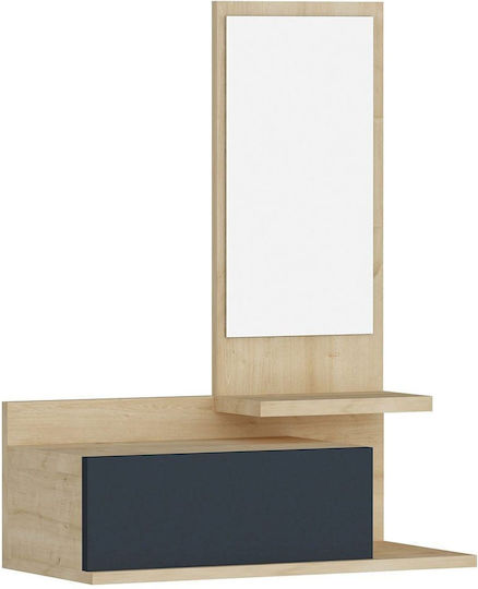 Έπιπλο Εισόδου Oak-anthracite 60x31.3x90εκ. Έπιπλο Εισόδου Oak-anthracite 60x31.3x90εκ.