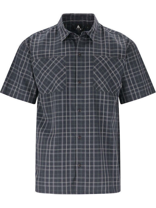 Short Sleeve Shirt in Wide Fit Checked Salute