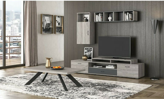 Wohnzimmer TV-Einheit No49 Ashtray L210xB44.5xH33cm