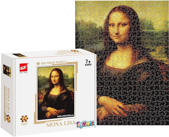 Mona Lisa Puzzle 2D 500pcs