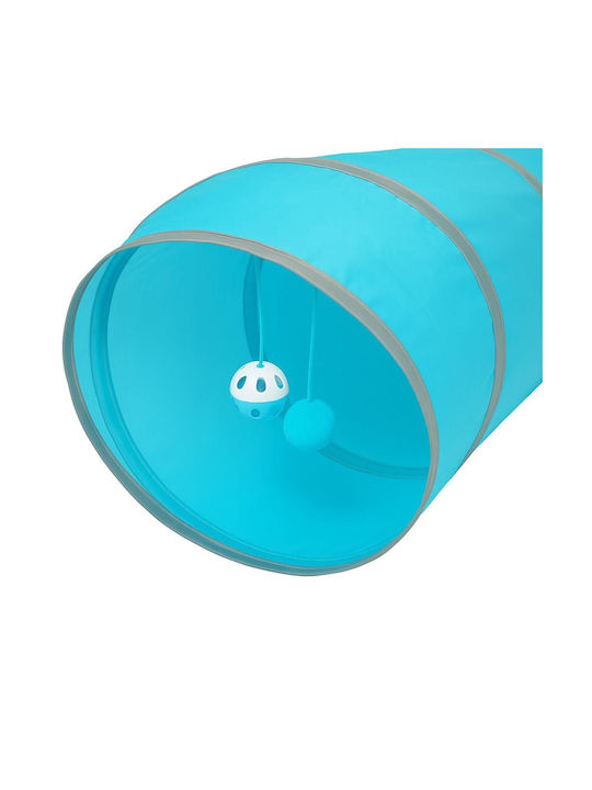 Katzentunnel Spielzeug Blau Ø24,5x48cm