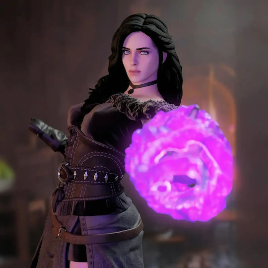 Фигура Yennefer Вещиците 1 4 Мащаб Файлове 3d Отпечатана 7 6 См 1:24