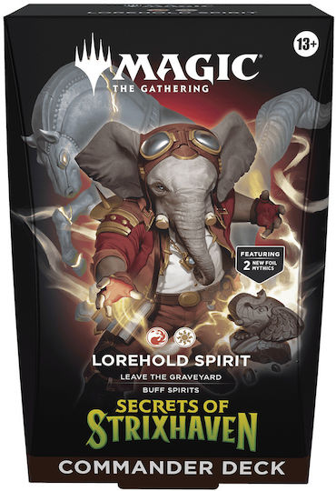 Wizards of the Coast Тайните на Стриксхейвън Командирско Тесте Magic: The Gathering Командирско Тесте Дух на Лорхолд (Английски)