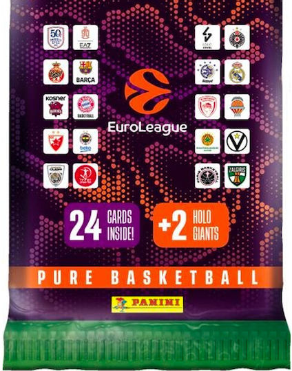 Euroleague Top Class 2026 Κάρτες Panini 8 Κάρτες