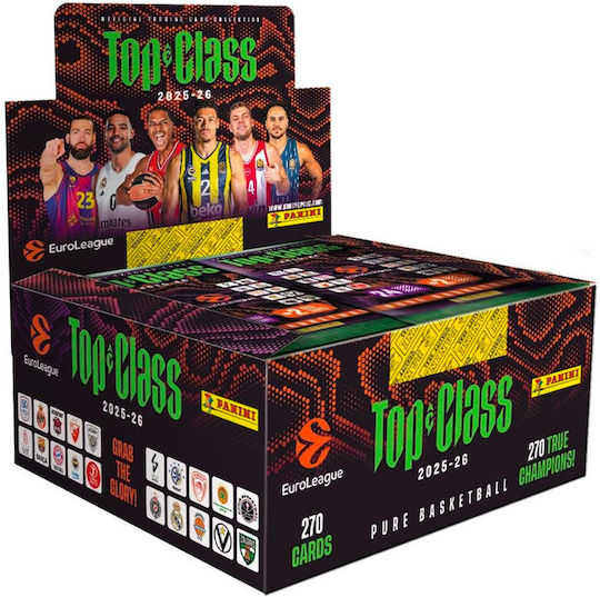 Panini Euroleague Top Class 2026 Бустер Пакет