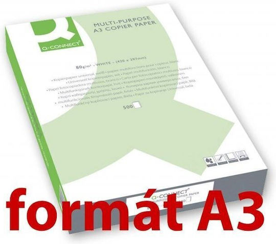 Q-Connect Printing Paper A3 80gsm 500 Sheets