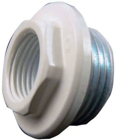 Алуминиев Редуктор За Радиатор Десен 1" X 1/2" Thermolux