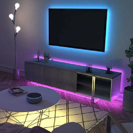 Alista Home Bandă LED RGB 5m Tip SMD5050 cu Telecomandă