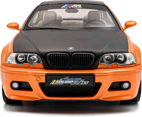 1/18 Bmw M3 Coupe E46 ''solido Works'' 2000 Orange