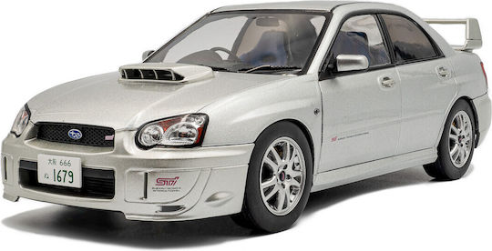 1/18 Subaru Impreza Wrx Sti 2003 Premium Silver Effect