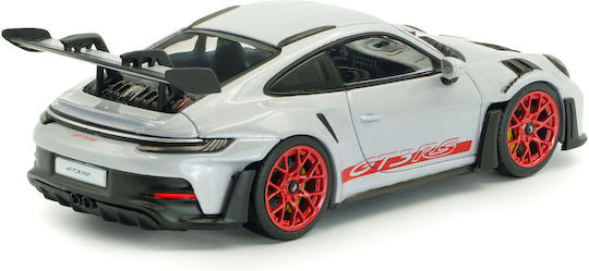 1/43 Porsche 911 992 Gt3 Rs 2023 Ice Grey Metallic Pyro Red