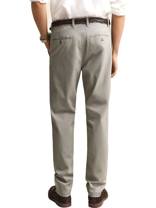 Gant Παντελόνι Chino Pewter Grey