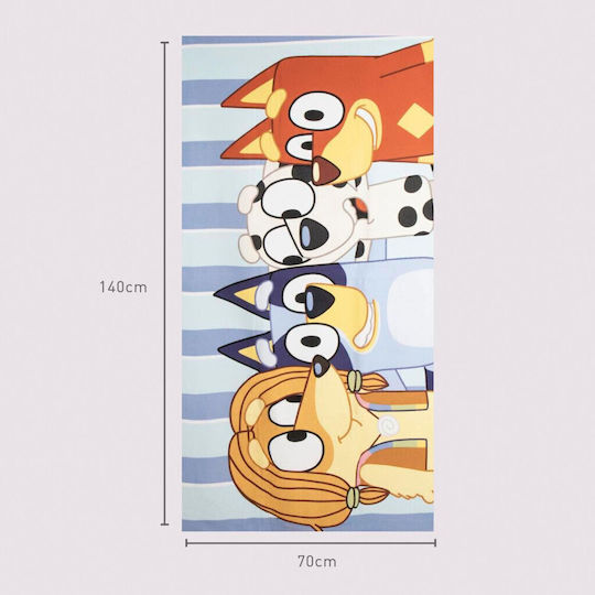 Bluey Microfibre Beach Towel