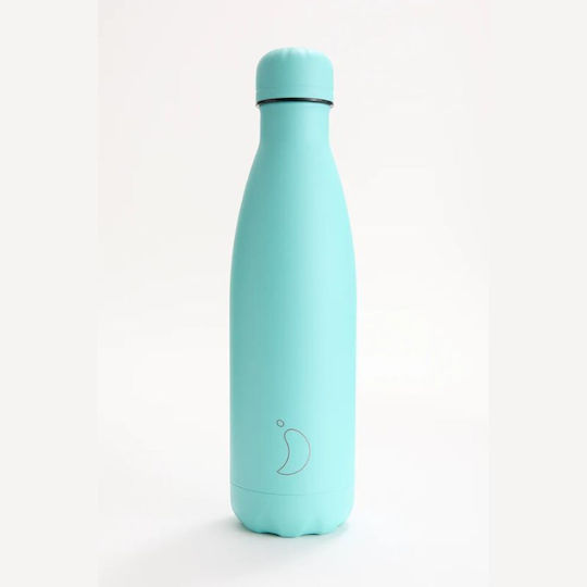 Chilly's Original Series All Pastel Thermos Bottle Stainless Steel BPA Free 500ml Green