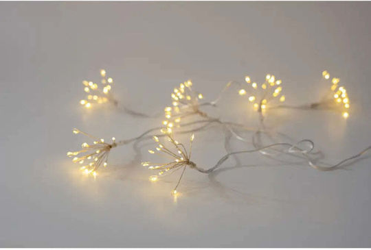 120 Λαμπάκια LED 3μ. Θερμό Λευκό σε Σειρά 120 Λαμπάκια LED 3μ. Θερμό Λευκό σε Σειρά