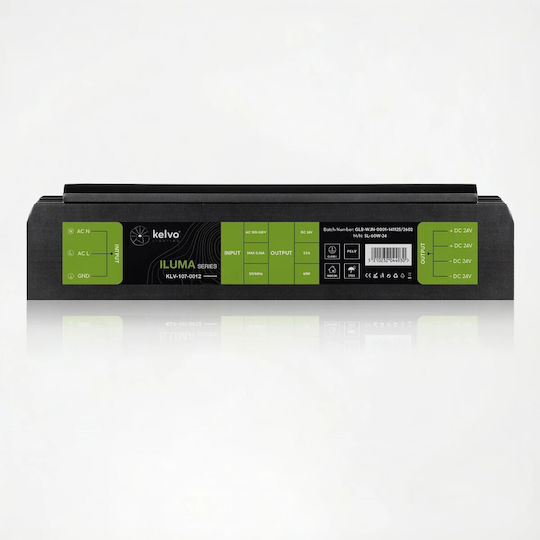 kelvo Adjustable LED Power Supply IP20 Power 60W with Output Voltage 24V