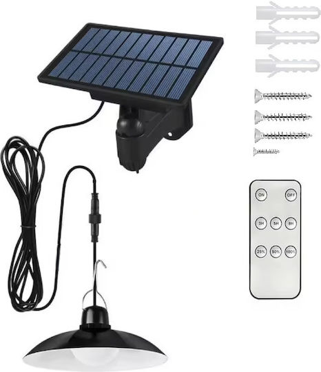 Lampă Solară 400lm cu Senzor de Mișcare Fotocelulă și Telecomandă IP44 15x6x5cm