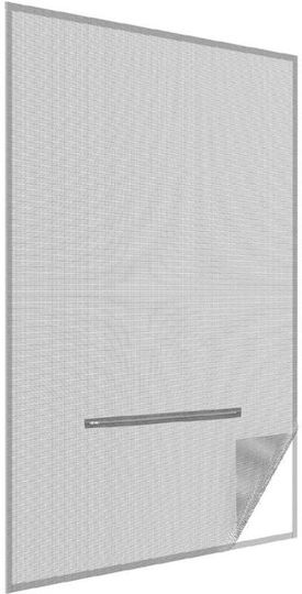 Velcro Mosquito Net Window with Velcro Permanent Made of Polyester White 170x140cm