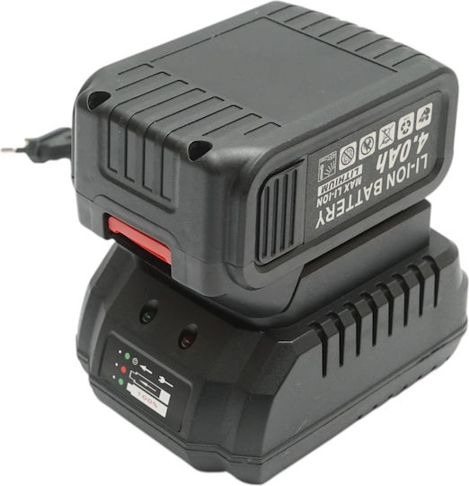Breckner Τροχός 125mm Μπαταρίας Brushless 1x4Ah