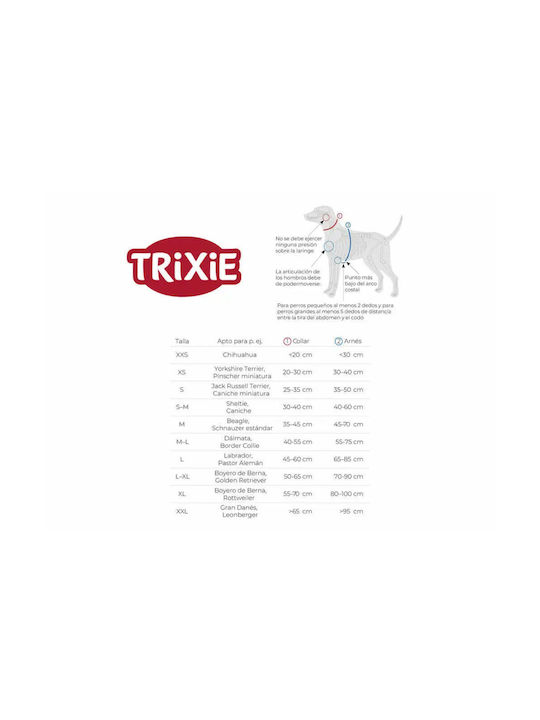 Нагръдник за куче Trixie оранжев M0607351