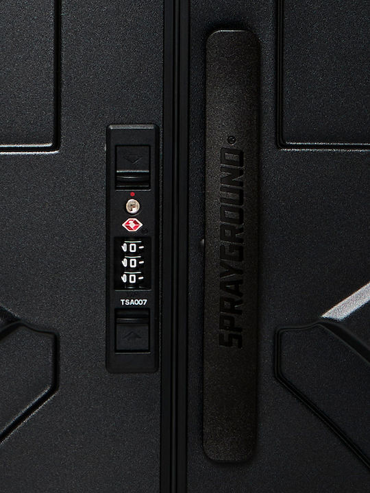 Sprayground Кабинен Твърд Златен Куфар За Пътуване С 4 Колела Височина 28см