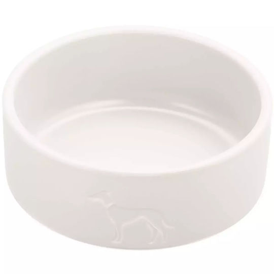 Hunter Ceramic Bowl Food for Dog 1.9lt 19.5cm in Beige Color