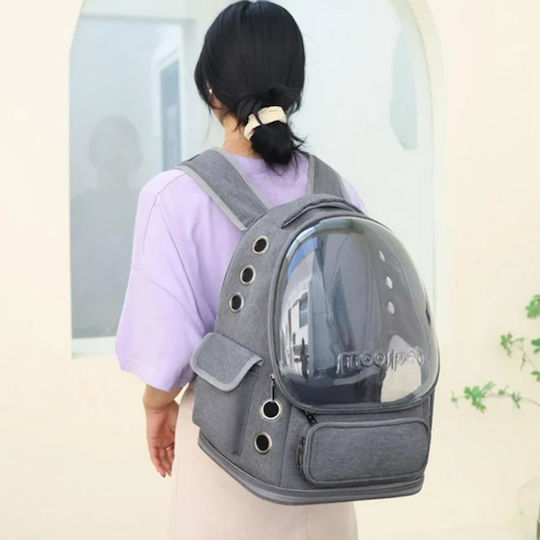 Animal Animal Waterproof Backpack for Dog and Cat Transport up to 7kg Pink M42xW34xH27cm
