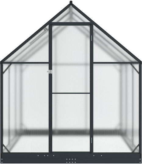 Greenhouse Garden Door Anthracite 183.5 x 183.5 x 207 cm 3433041 Anthracite