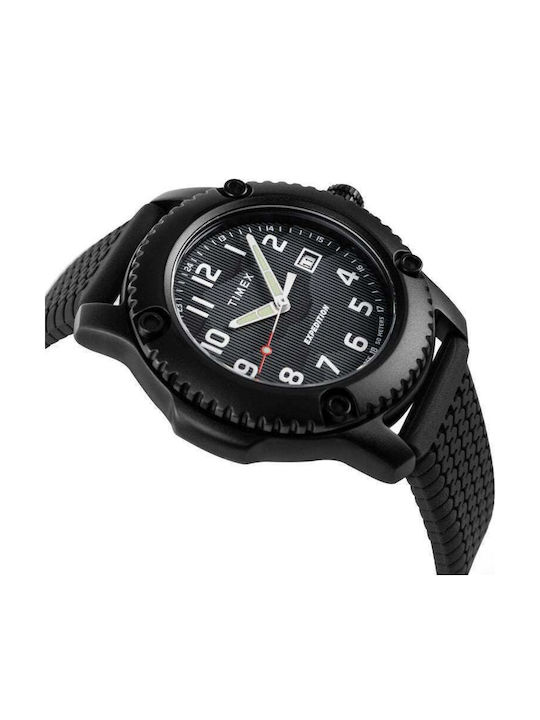 Timex Expedition North Men's Watch 45mm Battery with Black Rubber Strap