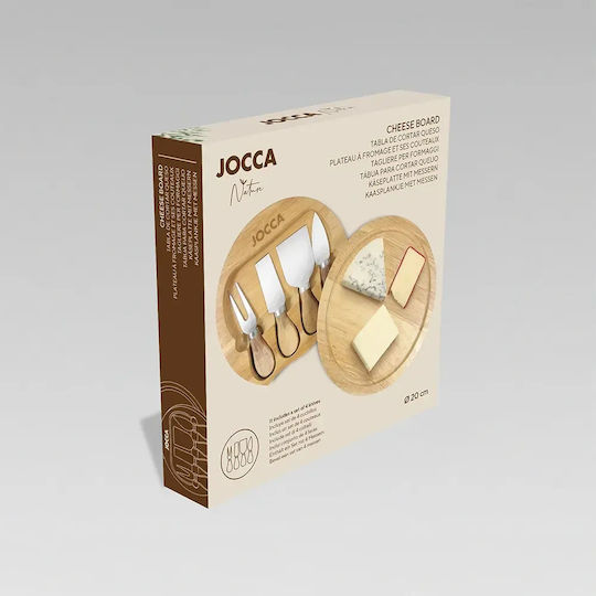 Jocca Μαχαίρι Τυριού από Ανοξείδωτο Ατσάλι 20cm