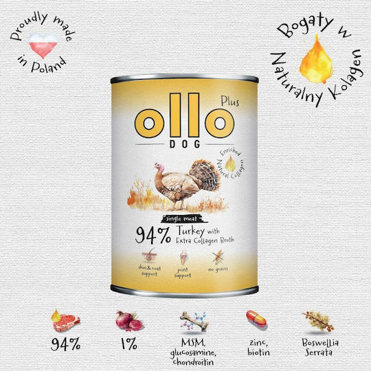Ollo Течна Храна За Кучета Може Да С Турция 400гр