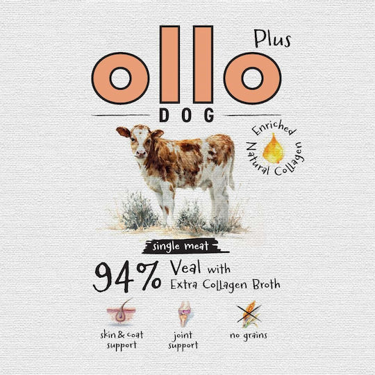 Ollo Υγρή Τροφή Σκύλων σε Κονσέρβα 400gr
