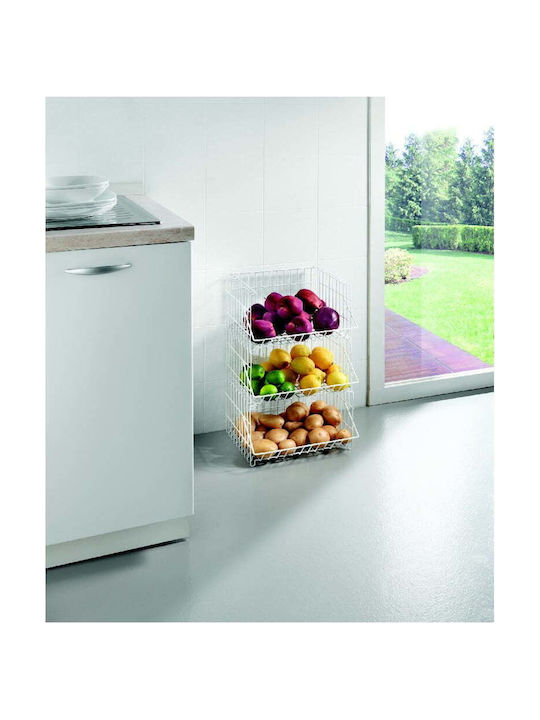 Metaltex Φρουτιέρα Inox Γκρι