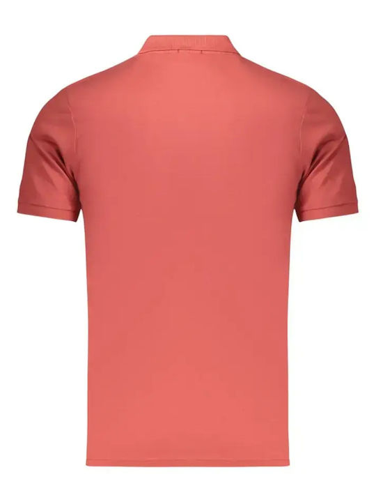Polo Sportliche Herrenbluse Kurzarm Rote