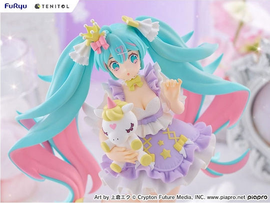 FuRyu Hatsune Miku Tenitol Hatsune Miku Yumekawa Принцеса Лавандова Версия Фигура