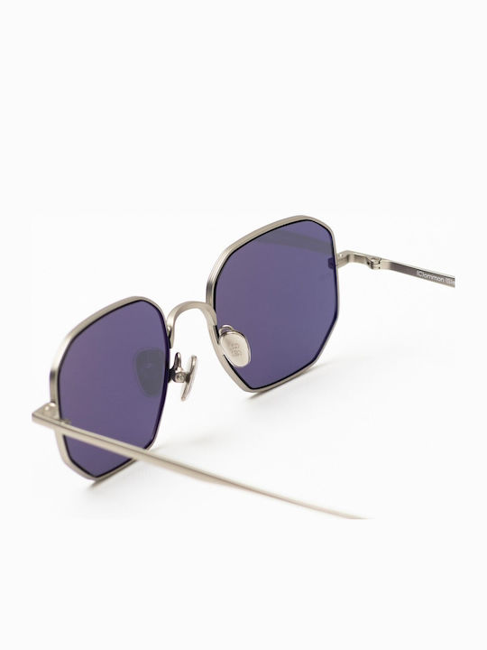 Common Sense Men's Sunglasses with Silver Metallic Frame and Mirror Lens 467929