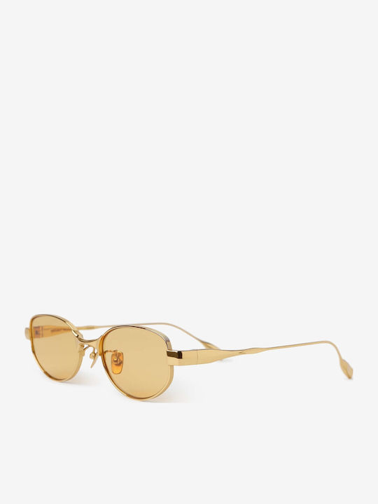 Projekt Produkt Unisex Sunglasses with Gold Metallic Frame 500304