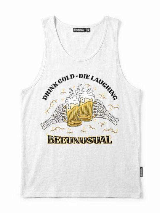 Drink Cold-die Laughing Bluză Albă