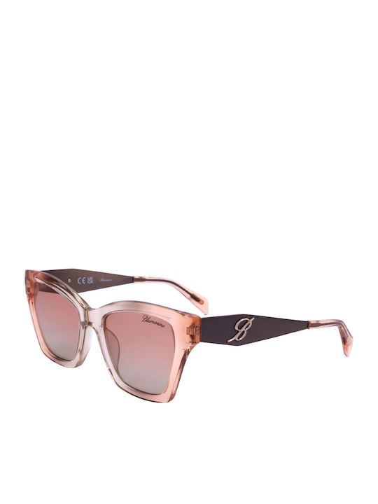 Blumarine Ochelari De Soare Roz Cu Cadrul Blumarine Ochelari De Soare Roz Cu Cadrul