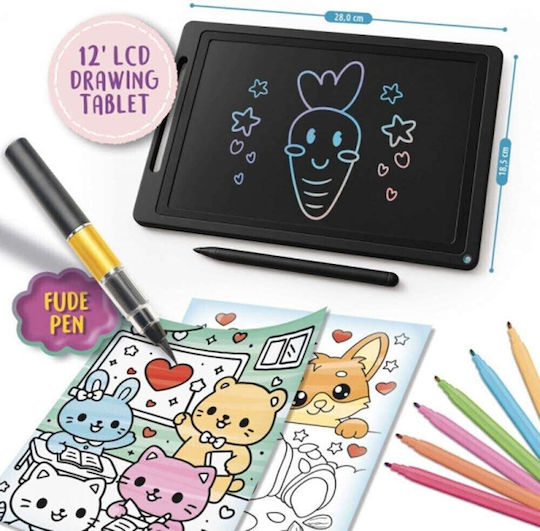 Kids Art Kawaii Academy Εργαστήριο Σχεδιασμού Lcd Tablet Σχεδίασης 117376 117376