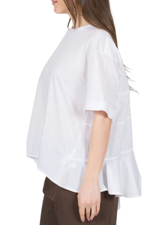 Bluza Damă Tricou Off White